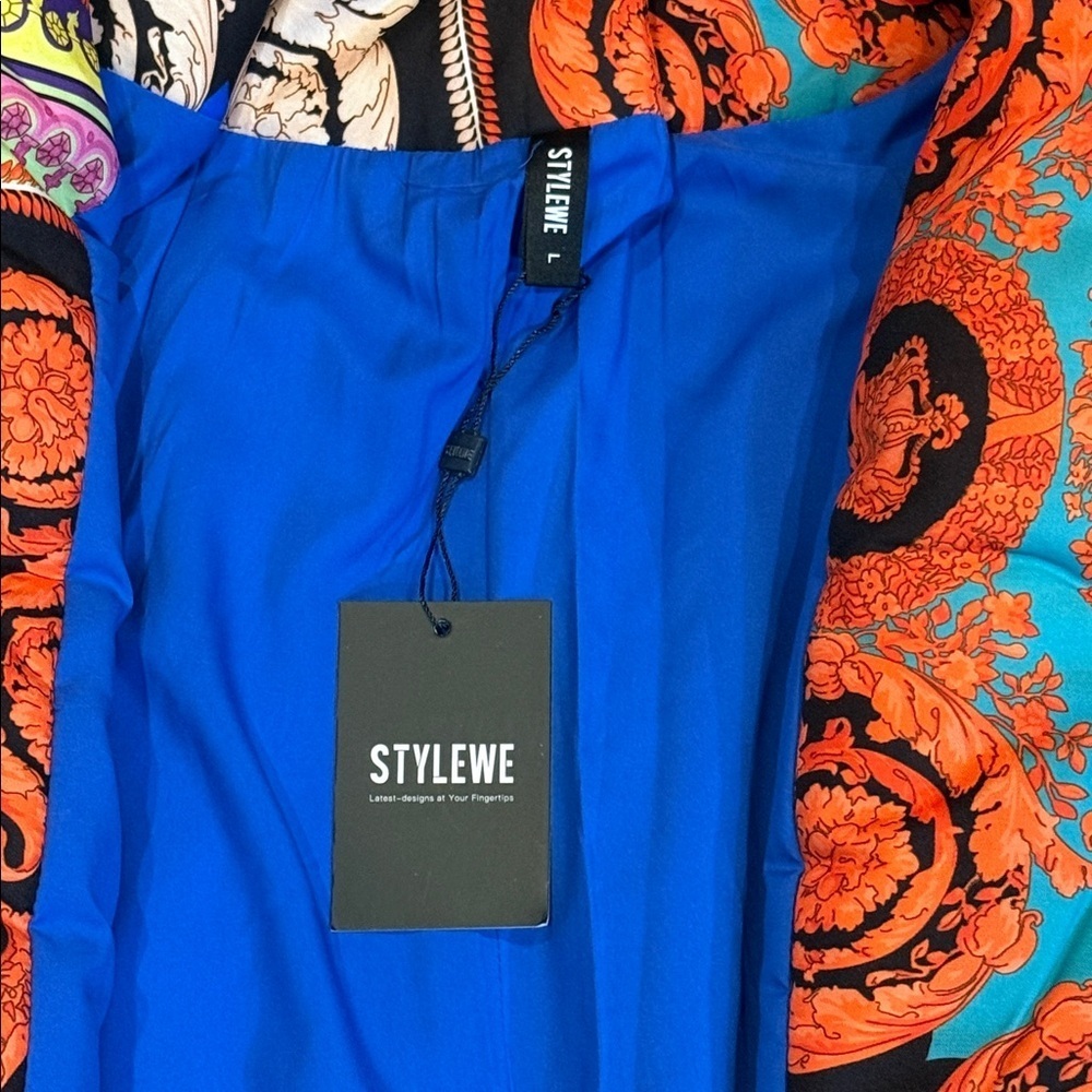 NWT! Large Women’s Luxury Multicolor Jacket - Picture 7 of 11
